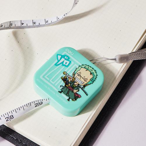 [EZO.7002085] Deli Mini Measure Tape / Meteran Mini 1.5m Edisi One Piece E79653