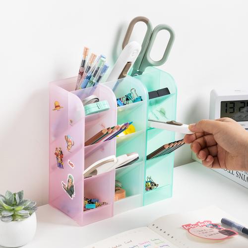 [EZO.7002088] Deli Pen Holder / Rak Alat Tulis Edisi One Piece Free Sticker EZ71