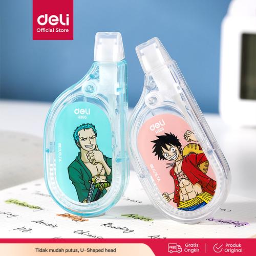 [EZO.7000764] Deli Correction Tape / Tip-Ex Kertas Koreksi 6M Edisi One Piece EH365