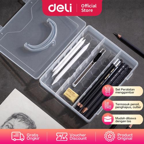 [EZO.7002175] Nusign Art Set / Set Peralatan Menggambar Terlengkap 5821X