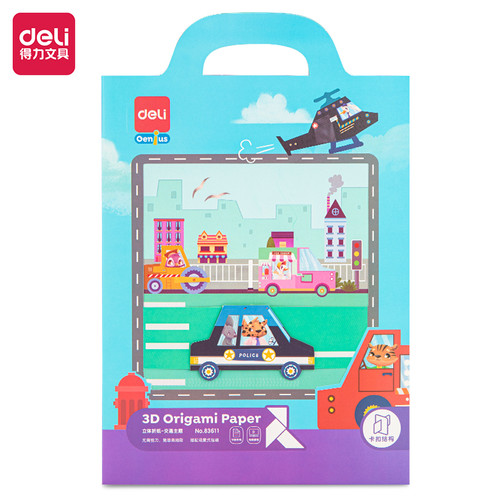 [EZO.7002180] Deli Cartoon 3D Origami / Origami 3 Dimensi Kartun Anti air 83610