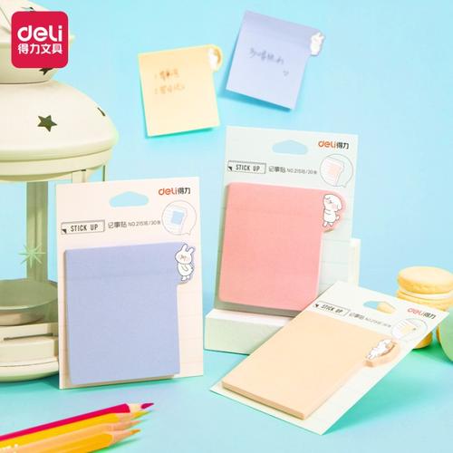 [EZO.7000820] Deli Memo / Sticky Notes Cartoon Edition 30lembar 80gsm 110*80mm 215XX