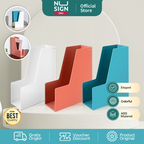 [EZO.7002133] Deli Nusign File Container / Rak File Desain Elegan Bervariasi NS022