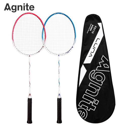 [EZO.7002210] Deli Agnite Badminton Racket / Raket Bulu Tangkis Isi 2 Free Bag F2118