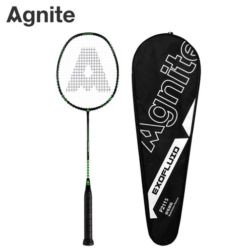 [EZO.7002211] Deli Agnite Badminton Racket/Raket badminton GRATIS Sarung Raket F2115