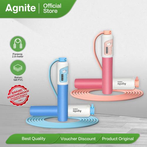 [EZO.7002137] Deli Agnite Jump Rope with Counter/Tali Skipping Kualitas Tinggi F4002