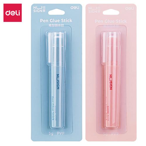 [EZO.7002249] Deli Pen Glue Stick/Lem Stick Berbentuk Pen PVP 5g Warna Pastel NS138
