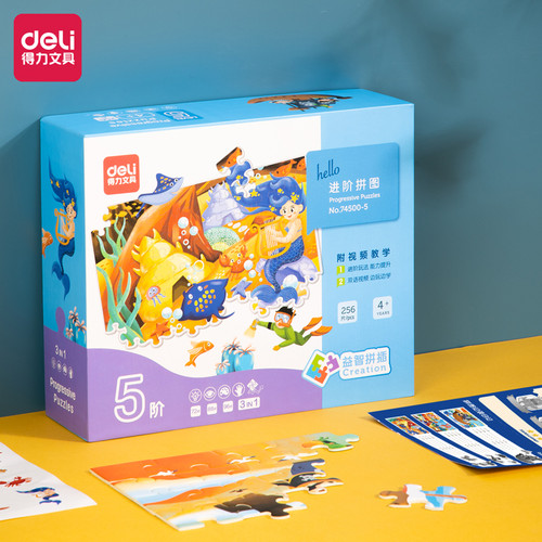 [EZO.7000862] Deli Puzzle / Edukasi Anak Mainan Puzzle Macam Macam Gambar 74500