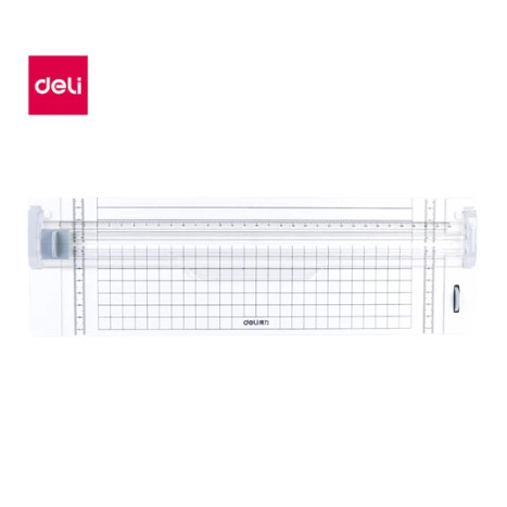 [EZO.7000864] Deli Small Paper Trimmer Portable/ Pemotong Kertas Kecil A4 A5 14251