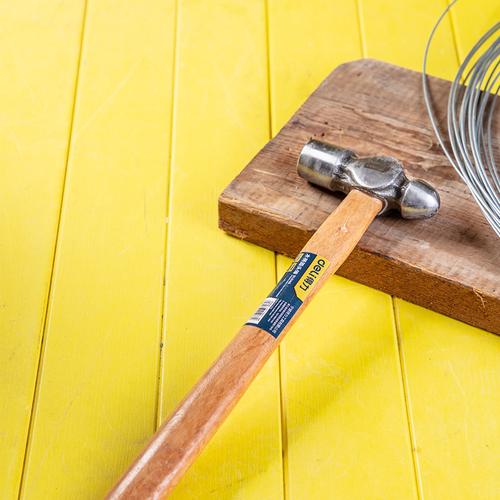 [EZO.7000896] Deli Ball Hammer / Palu Konde 16-24oz Pegangan Kayu Perkakas DL51XX