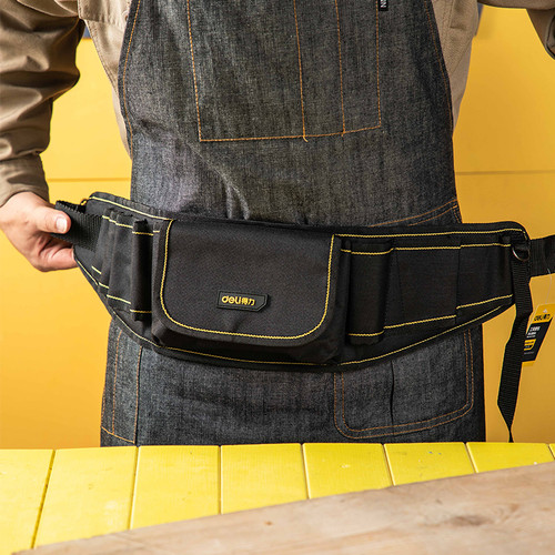 [EZO.7000899] Deli Tool Bags / Tas Perkakas Pinggang Penyimpanan Kunci DL5864
