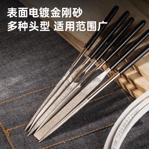 [EZO.7002310] Deli Filet Set / Set Alat Kikir 6Pcs 5x180 mm Nyaman Dipegang DL352506