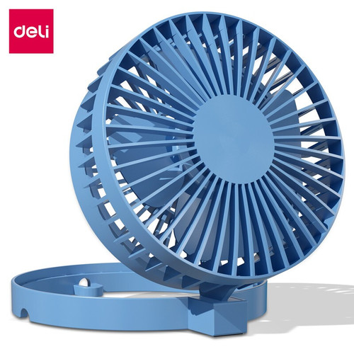 [EZO.7002321] Deli Foldable Fan/Kipas Angin Bisa Dilipat 0.36A 1.8W Kabel 1.2M 85809