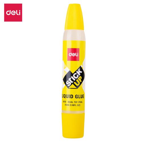 [EZO.7000954] Deli Liquid Glue / Lem Cair Transparant 35ml Dengan 2Aplikator EA21310