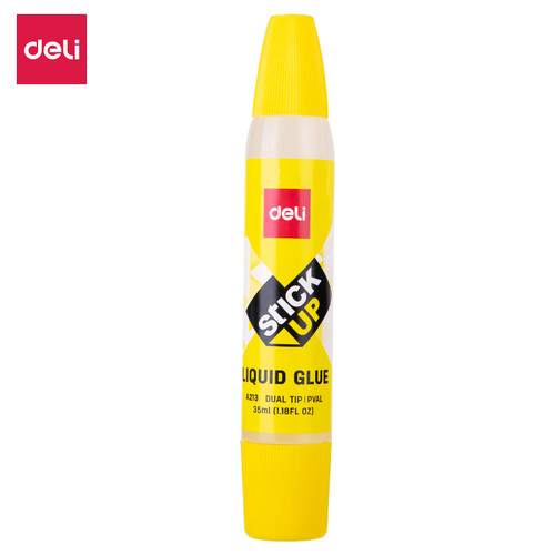 [EZO.7000954] Deli Liquid Glue / Lem Cair Transparant 35ml Dengan 2Aplikator EA21310