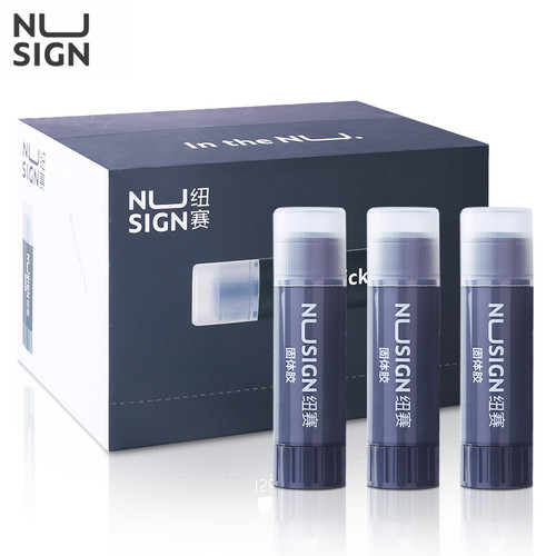 [EZO.7000955] Deli Nusign Glue Stick/Lem Stick 15g Cepat Kering Kemasan Hitam NS193