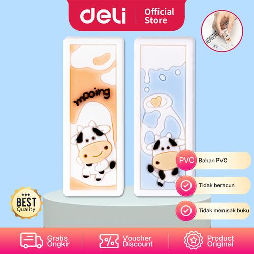 [EZO.7002337] Deli Eraser / Penghapus Bahan PVC Gambar Sapi Tidak Beracun 71119