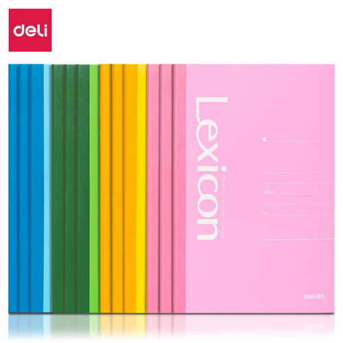[EZO.7000965] Deli Soft Cover Notebook / Buku Catatan 4 Warna Ukuran A5 766X