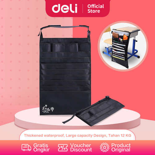 [EZO.7000951] Deli Storage Bag / Tempat Penyimpanan Barang 9Sekat Untuk Meja 72364