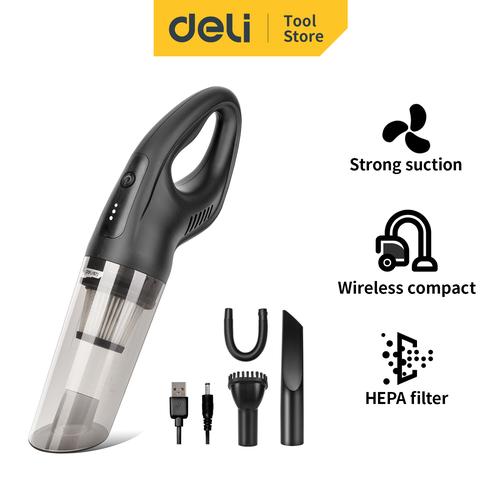 [EZO.7002414] Deli Vacuum Cleaner / Penyedot Debu 55W Portable DL8080