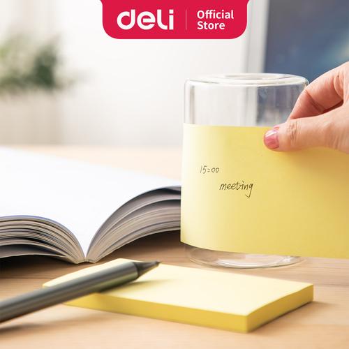 [EZO.7001029] Deli Sticky Notes/ Memo Tempel Lem Kuat 3x5 100 sheets EA00552