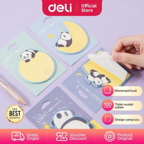[EZO.7001044] Deli Sticky Notes Berwarna dan Bermotif 30/40 Lembar 2155X 2156X