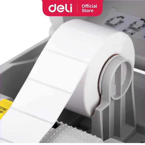 [EZO.7001082] Deli Kertas Label Thermal Warna Putih 300-1000 lbr 11872 11873 11874