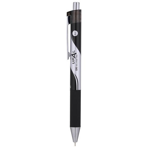 [EZO.7002509] Deli Ballpoint Pen Pulpen 0.7 mm Tinta Hitam Desain Ergonomis EQ16-BK