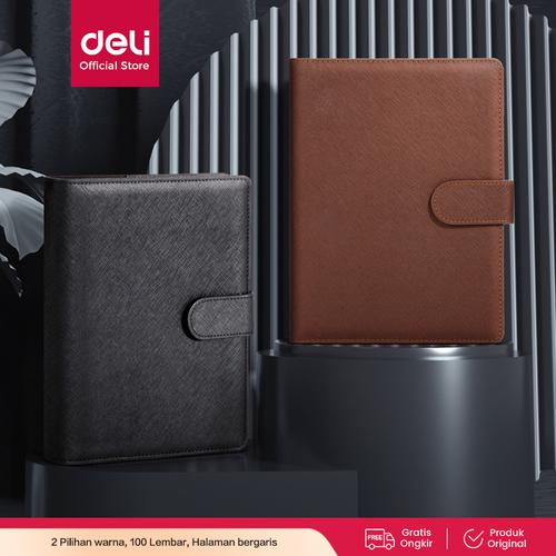 [EZO.7001098] Deli loose-leaf notebook Buku Catatan 25k 210 * 145mm 100 lembar 315X