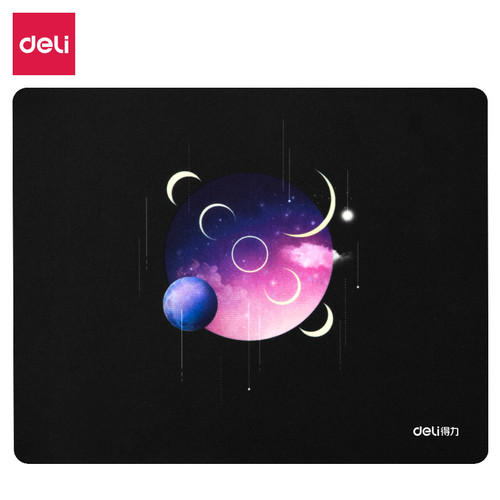 [EZO.7002539] Deli Mouse Pad Mousepad Komputer 250*200*3mm 83001
