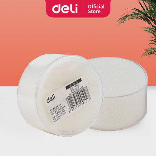 [EZO.7002540] Deli Fingertip Moistener Sponge Alat Pelembab Jari Keuangan Kantor9102