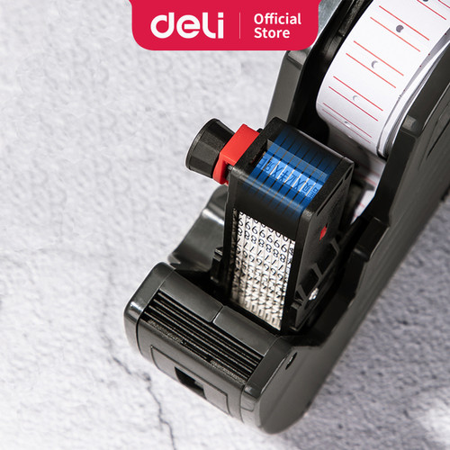 [EZO.7001117] Deli Price Machine Legible 8bits Mesin Tembak Label Penanda Harga 7500
