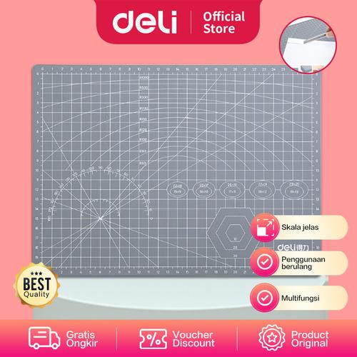 [EZO.7001129] Deli Alas Potong/Cutting Mat Serba Guna, Bahan Tebal Warna Hijau 7840X
