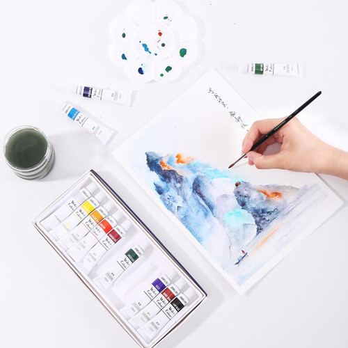 [EZO.7002558] Deli Watercolor Cat Air Tidak Mudah Luntur Alat Lukis73850/73851/73852