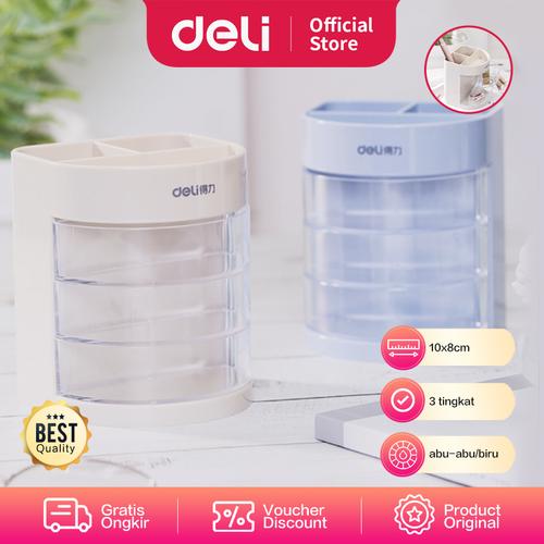 [EZO.7002598] Deli Tempat Ballpoint/Desk Organizer ,3 Tampilan Design 100x80mm 9152