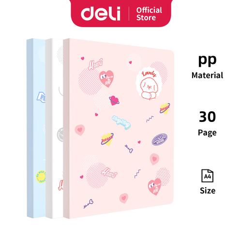 [EZO.7001169] Deli Display Book / map file A4 30 Halaman PP shell 72493