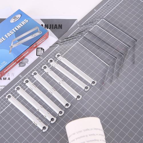 [EZO.7002568] Deli Paper Fasteners Alat Pengikat Kertas ukuran 80mm 2 lubang E5549