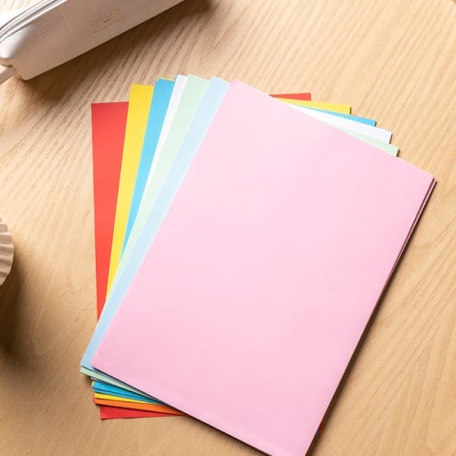 [EZO.7002606] Deli Kertas Copy Berwarna A4 210*297mm 100Halaman/PACK 9 Warna 7788