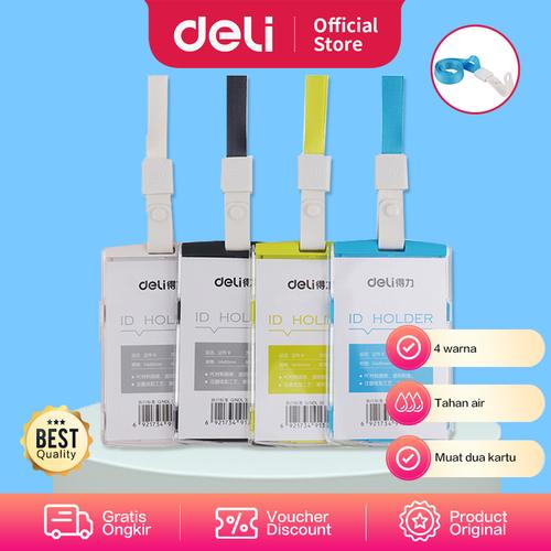 [EZO.7002637] Deli Name Badge Name Tag Vertikal cocok sebagai tanda pengenal 8306