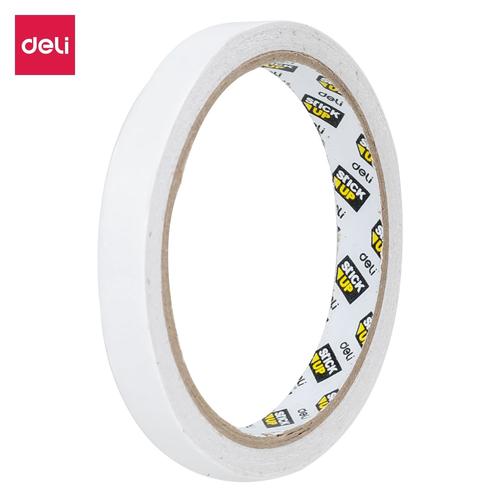 [EZO.7002618] Deli double tape 12-24mmx10Yx80um,1 roll/Kemasan E3040X