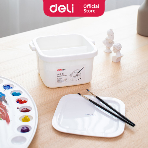 [EZO.7001217] Deli pen wash bucket portable multi-fungsi 73874