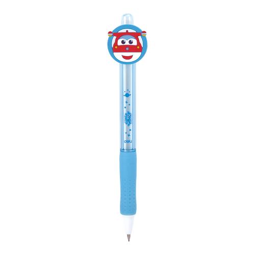 [EZO.7002695] Deli Super Wings Pensil Mekanik 0,5mm pegangan Lembut 2 warna EU61700