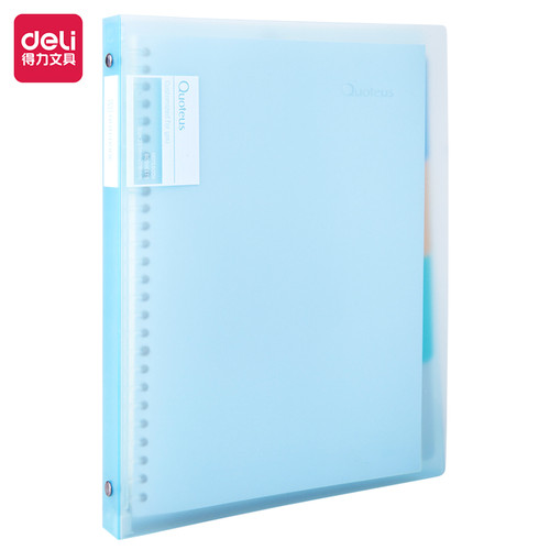 [EZO.7001230] Deli Loose-Leaf Buku Notebook B5 60lembar HB560