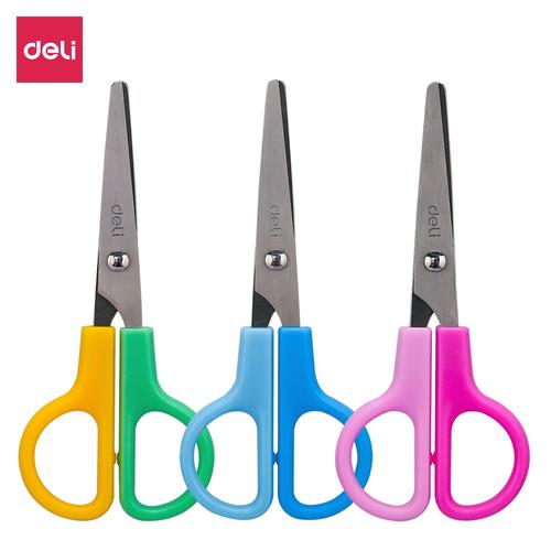 [EZO.7002704] Deli superwings Gunting ujung tumpul , stainless steel 4 warna ED60601