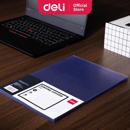 [EZO.7002710] Deli Sampul Binding A4 0.2mm Transparan 50pcs / bag E3820