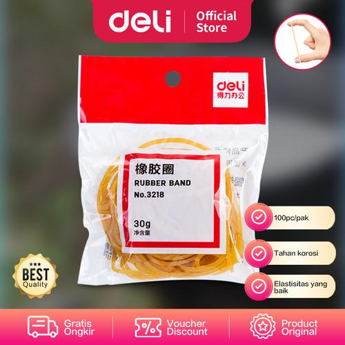 [EZO.7002671] Deli Karet gelang 100pc/pak ,sangat elastis,anti korosi 3218