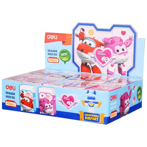 [EZO.7002713] Deli Penghapus Besar Karakter Super Wing Bersih dan bebas debu EH02100