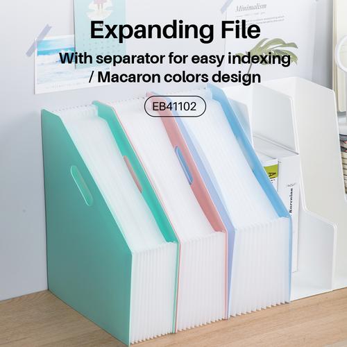 [EZO.7002723] Deli Standing File A4 100% bahan impor EB41102