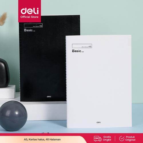 [EZO.7001269] Deli Sakura buku tulis A5 40 halaman dengan 4 pola FA540