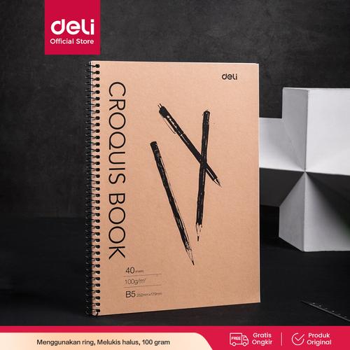 [EZO.7001295] Deli 7697 sketchbook painting book